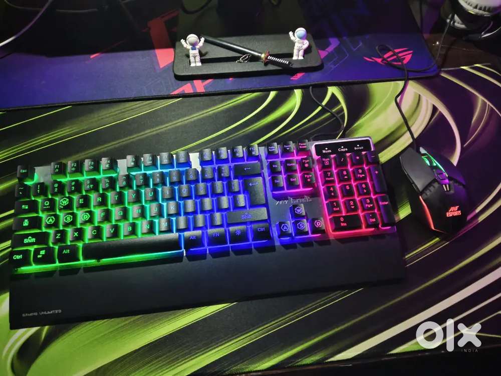 Keyboard and mouse