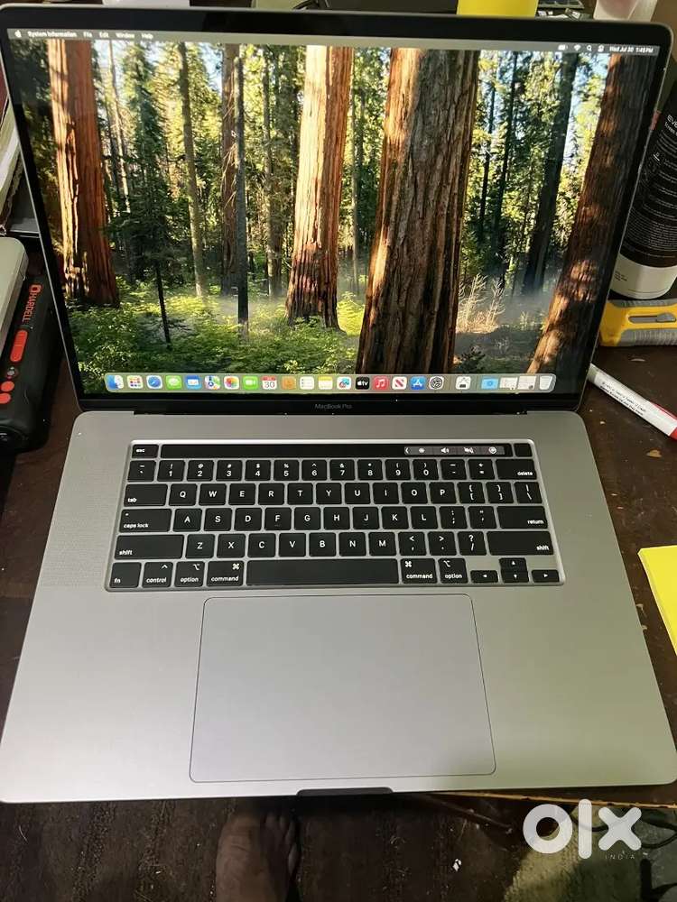 Apple macbook pro i9 - 16 inch with touch bar, 64gb ram, 512gb ssd,