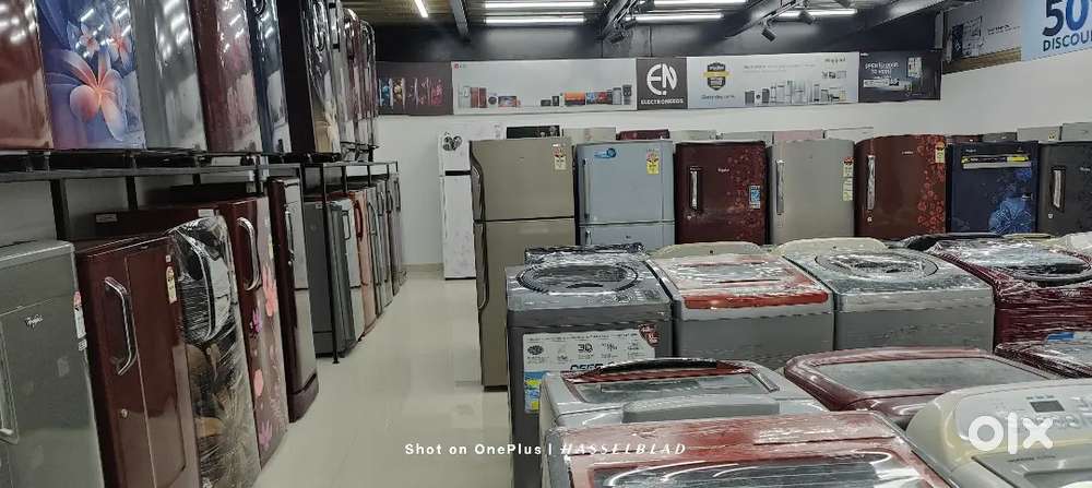 Used washing machine nd fridges available combo starts from 12,500