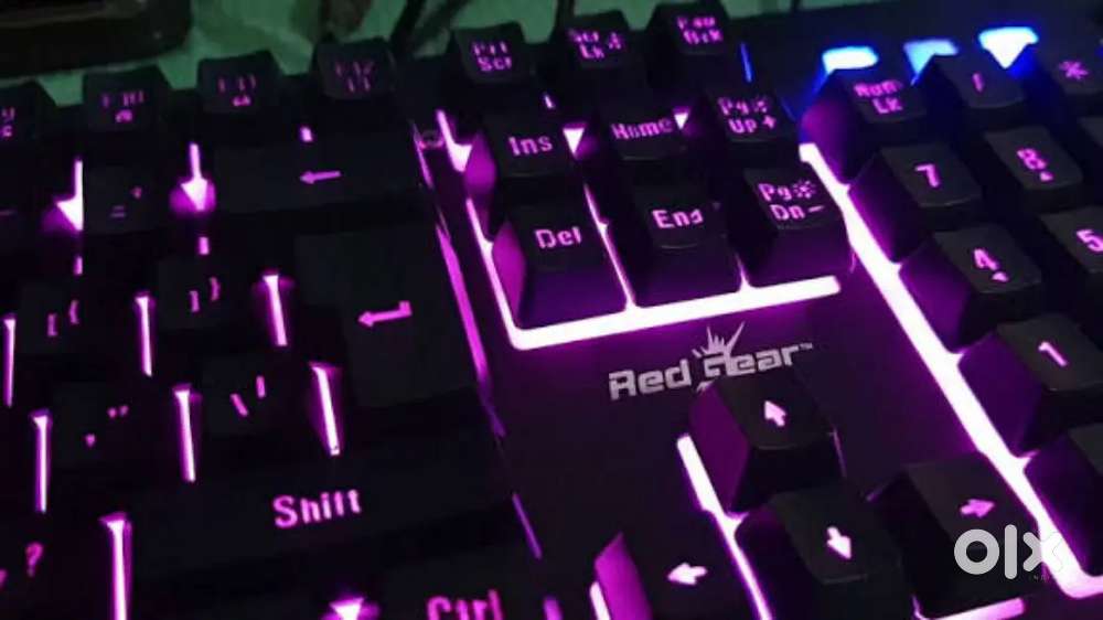 Red gear keyboard