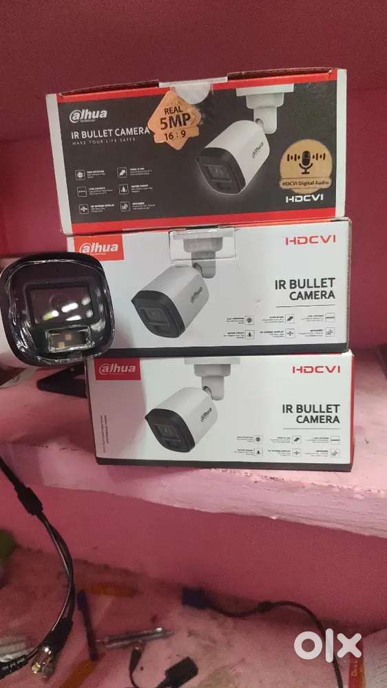 Cctv 5mp hd ir camera, WiFi camera Tp link omeda cloud control all new