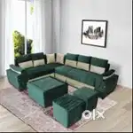 Aaj ka offer buy new sofa 8499, L size sofa 13990/- EMI available