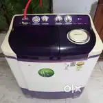 Lg 8 kg semi washing machine running condition