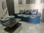 Sofa with table