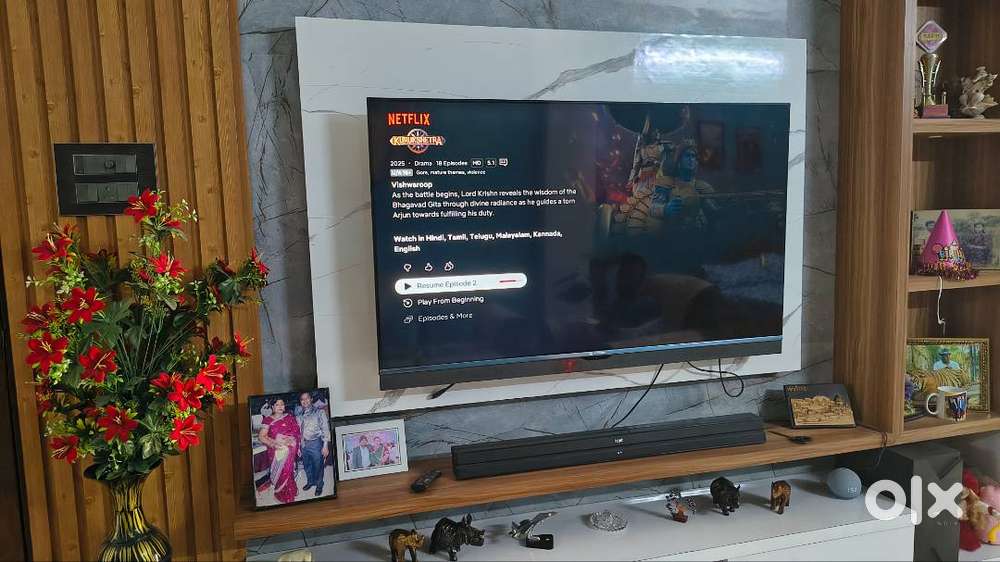 Motorola smart led 55 inch baseless..