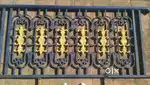 Two Cast iron balcony Grill