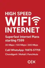 HIGH SPEED WIFI INTERNET