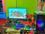 intle core i5 4th gen 8 gb SSD 256 gbgaming keyboard and mouse.cpu