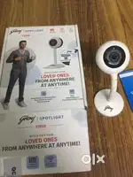 Godrej Spotlight flexiNeck 2mp FullHD Security Camera- new condition