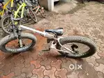 Mercedes cycle 21 gears Shimano Foldable Fat bike Ok condition