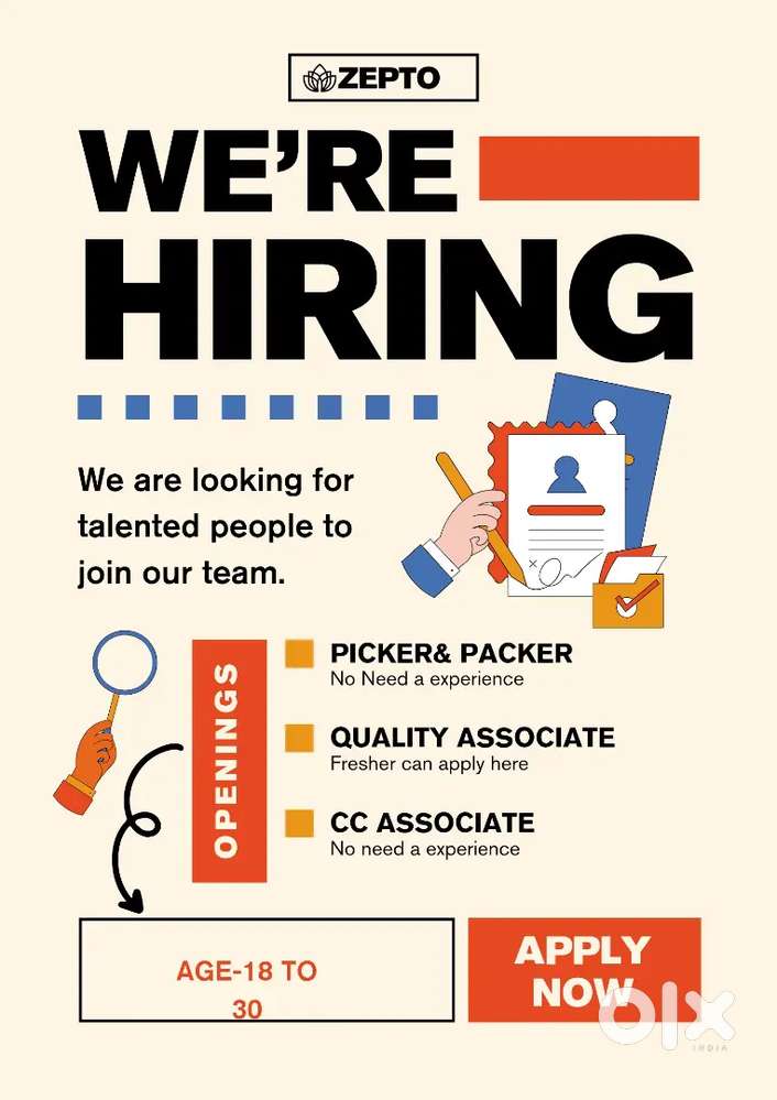 Immediate Requirement – Salary 22,000 Only Female