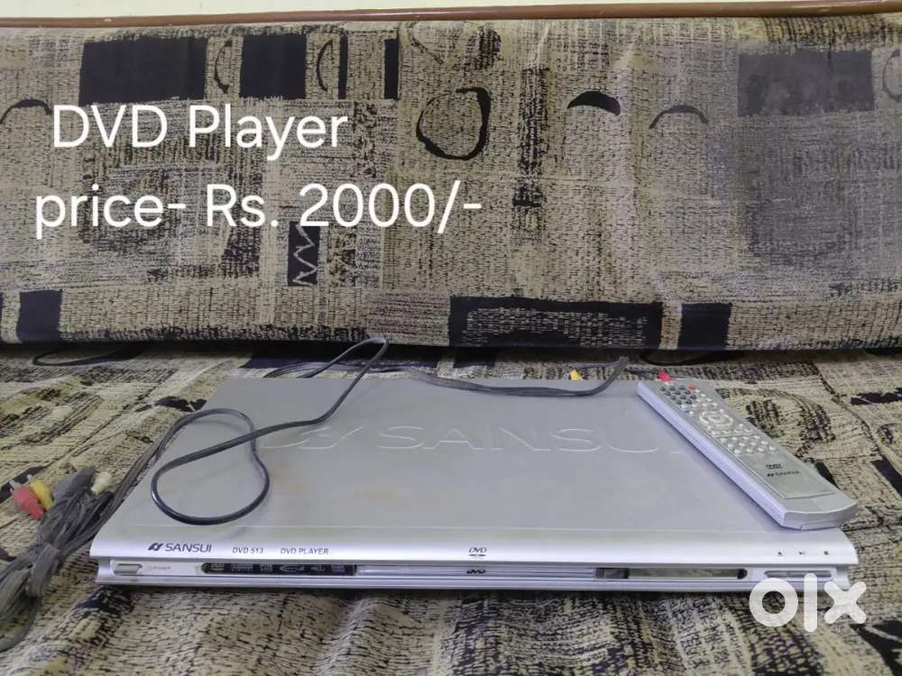 Dvd player, Inverter & Battery Unit, Gas Stove