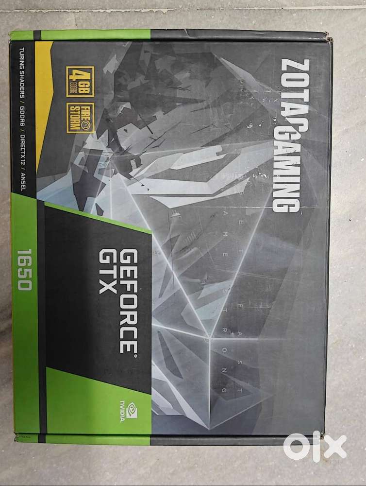 ZOTAC GTX 1650 4GB GDDR6 – Excellent Condition – 5 Years Warranty!