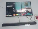 Infinix smart tv and boat Avante sound bar