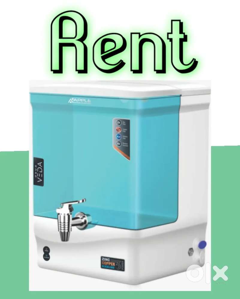Water purifier available on rent