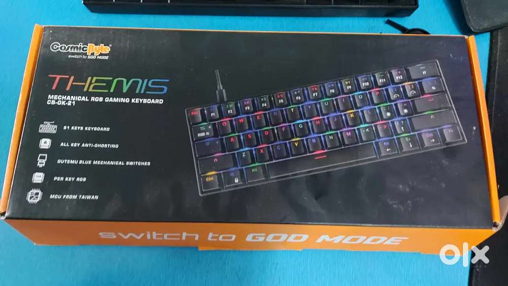 Cosmic Byte Themis Gaming Keyboard – RGB, Great Condition