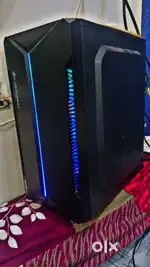 Zebronics pc i5 4th 8gb ram 500gb hard drive 128gb sata with rgb light