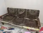 Wooden  sofa (good condition )