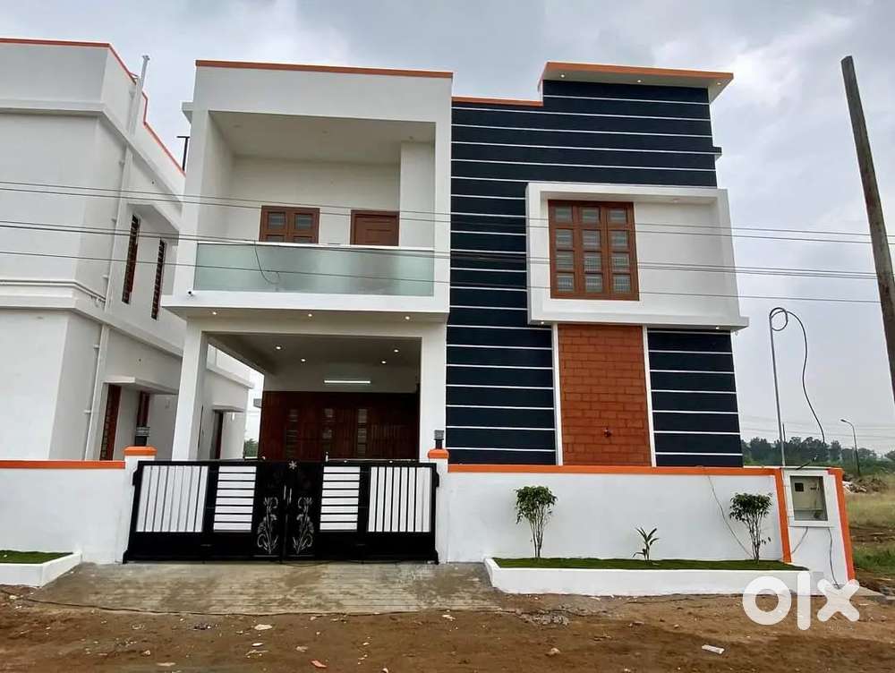 புது விதமான அழகிய 3BHK வீடு விற்பனைக்கு வந்தாச்சு 1100sq.ft