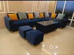 Tuesdays discount- Sofa set 8490, L shape sofa 15990/- only