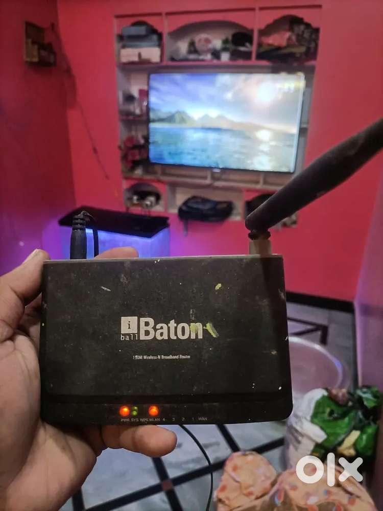 Wifi router i ball baton.