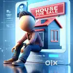 Commercial Shutter + 1 BHK - House For Sale.