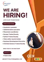 AI and Data Science trainer / faculty