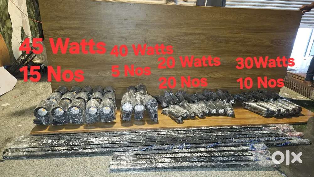 Black Track lights under warranty 50pcs with Tracks
