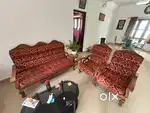 Sofa set (cheru thekku wood)