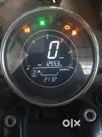 This bike is very fancy luck and only 1255 running
