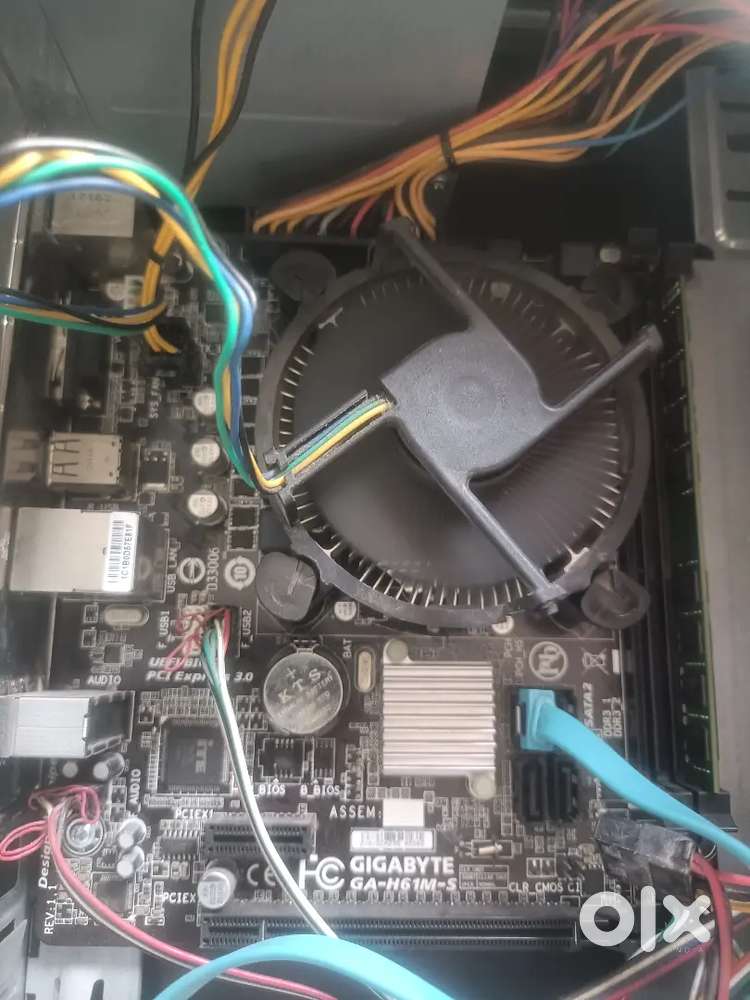 Gigabyte Motherboard GA-H61m-s,Price ₹7200 now