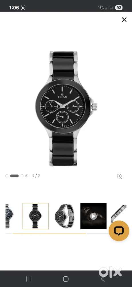 Titan ceramic watch..brand new
