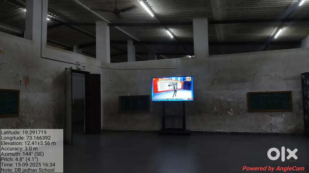 Big size TV for YouTube channel study