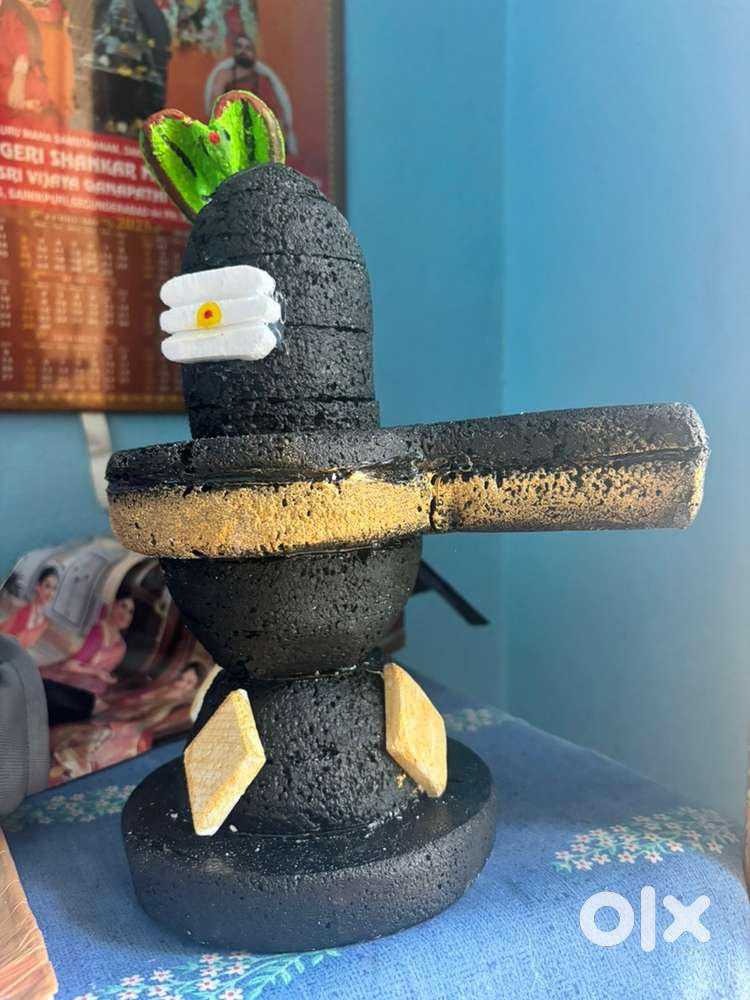 Hand made shivling with standard quality for show porpous