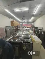 Refurbished washing machine and fridge with warranty