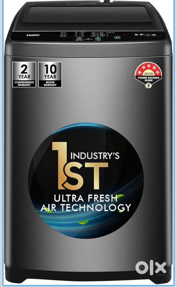 Haier 7 Kg Fully Automatic Top Load Washing Machine, Brand New