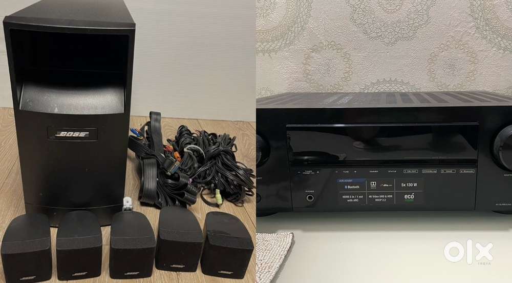 BOSE Acoustimass 6 Series III Speaker ; Denon 5.1 AV receiver
