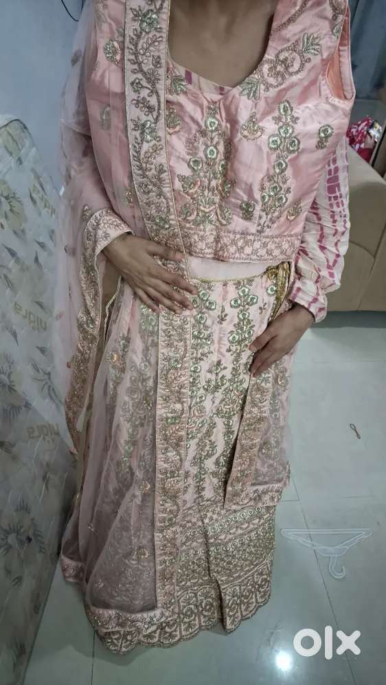 lehenga pink