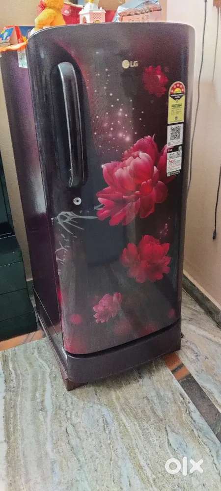 LG fridge single door 5 star only 10 month used