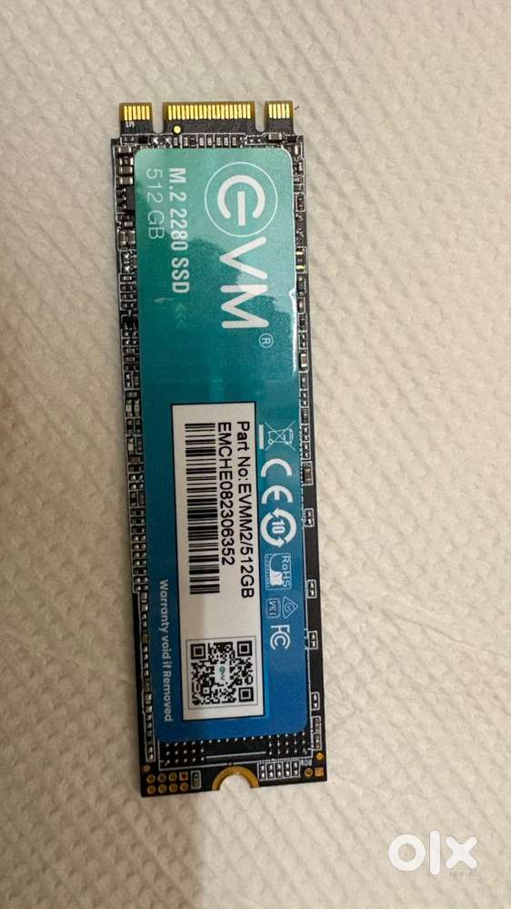 EVM 512GB M.2 2280 NVMe SSD