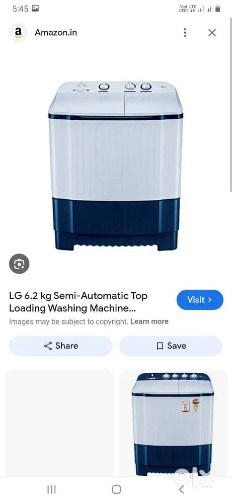 Lg washing machine