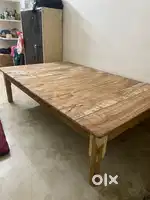 Wooden bed