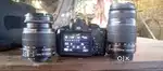 Canon EOS 700d 18.55 lens with 55.250