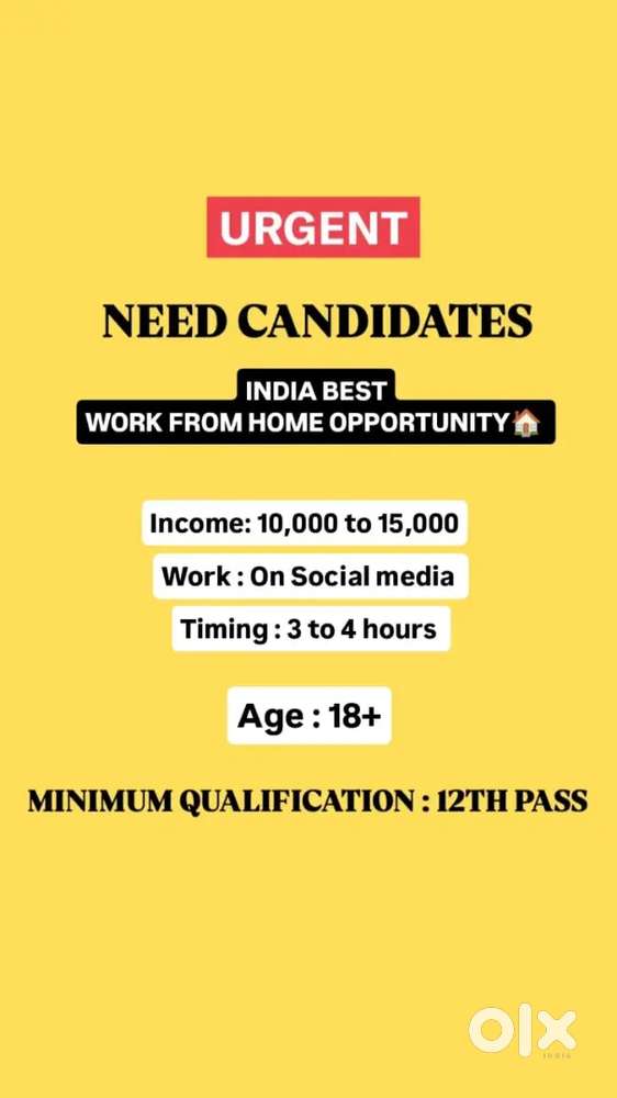 BEST WORK FROM HOME OPPORTUNITY