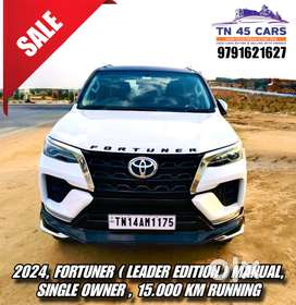 Toyota Fortuner 4X2 MT 2.8 Diesel, 2024, Diesel