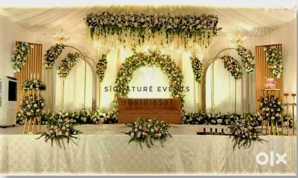 Stage decoratin work