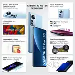 xiaomi 12 pro  12  256.  snapdragon 8gen1  2k+ display