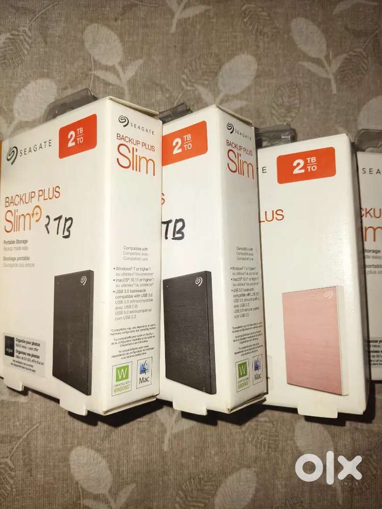 Seagate Slim 2TB External HDD