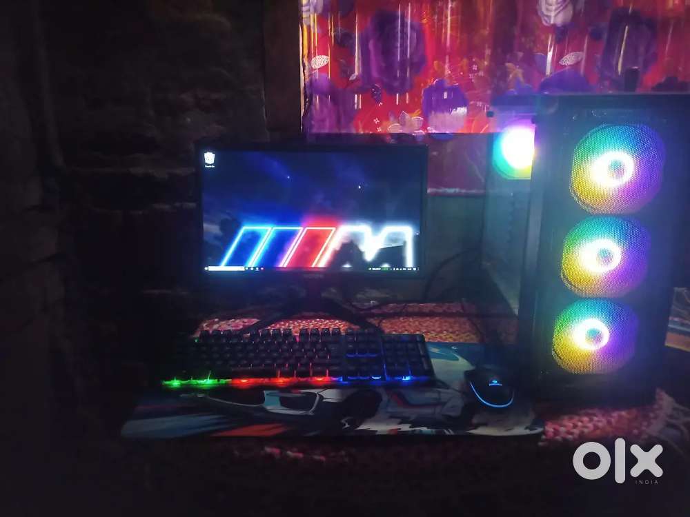 All Setup Intel Core i5 6th Gen CPU MONITOR AND KEYBOARD MOUSE