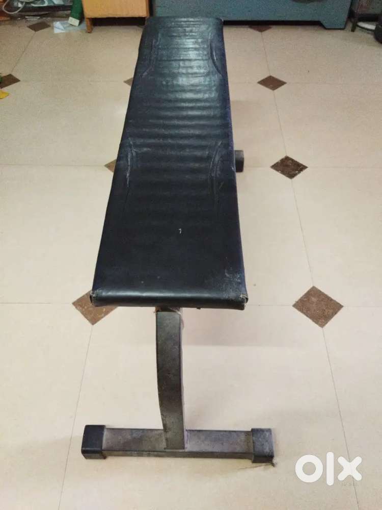 Gym Bench With Plate